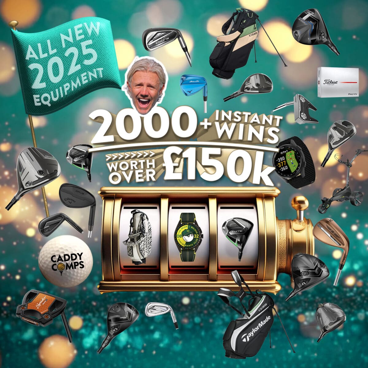 JIMMY’S NEW SEASON MEGA INSTANT WIN COMP - NEW 2025 EQUIPMENT – 2000 PRIZES WORTH OVER £150K – £2K TAX FREE CASH END PRIZE #2