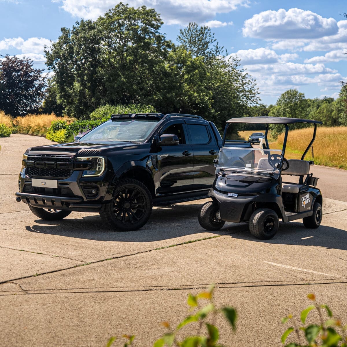 WIN A 2023 FORD RANGER WILDTRACK W/RAPTOR KIT & A NEW CUSTOM EZGO RXV ELITE ELECTRIC GOLF BUGGY + £2K CASH #1
