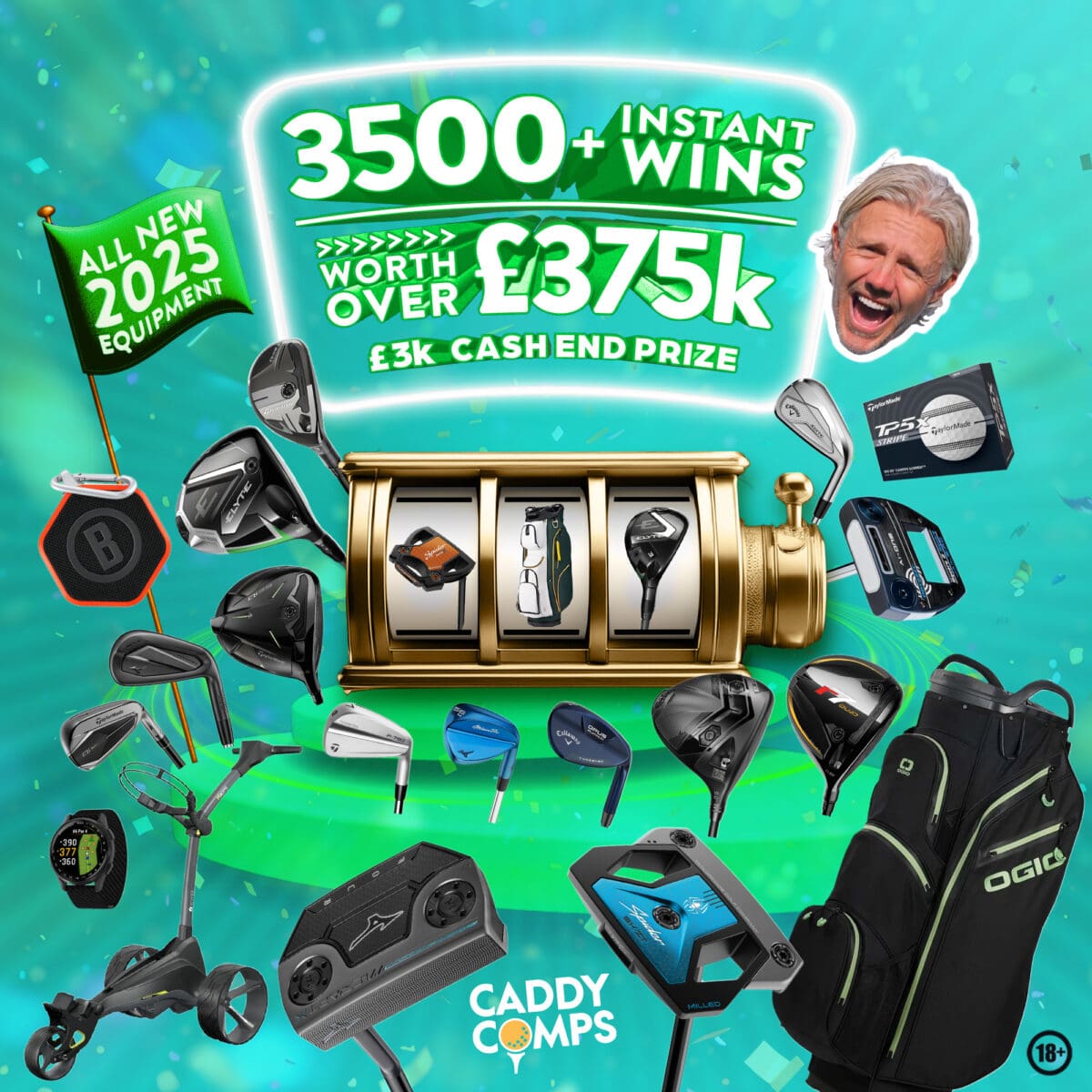 JIMMY’S BIGGEST INSTANT WIN COMP – 3500 INSTANT WIN PRIZES WORTH OVER £375K – £3K TAX FREE CASH END PRIZE #2