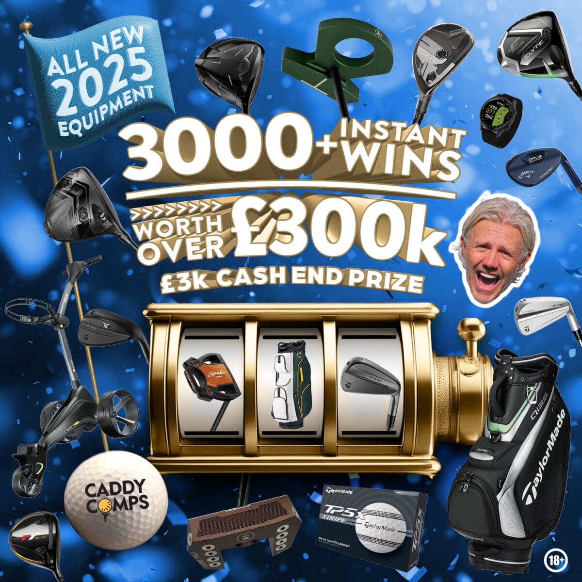 JIMMY'S OCTOBER INSTANT WIN COMP - 3000 INSTANT WIN PRIZES WORTH OVER £300K - £3K TAX FREE CASH END PRIZE