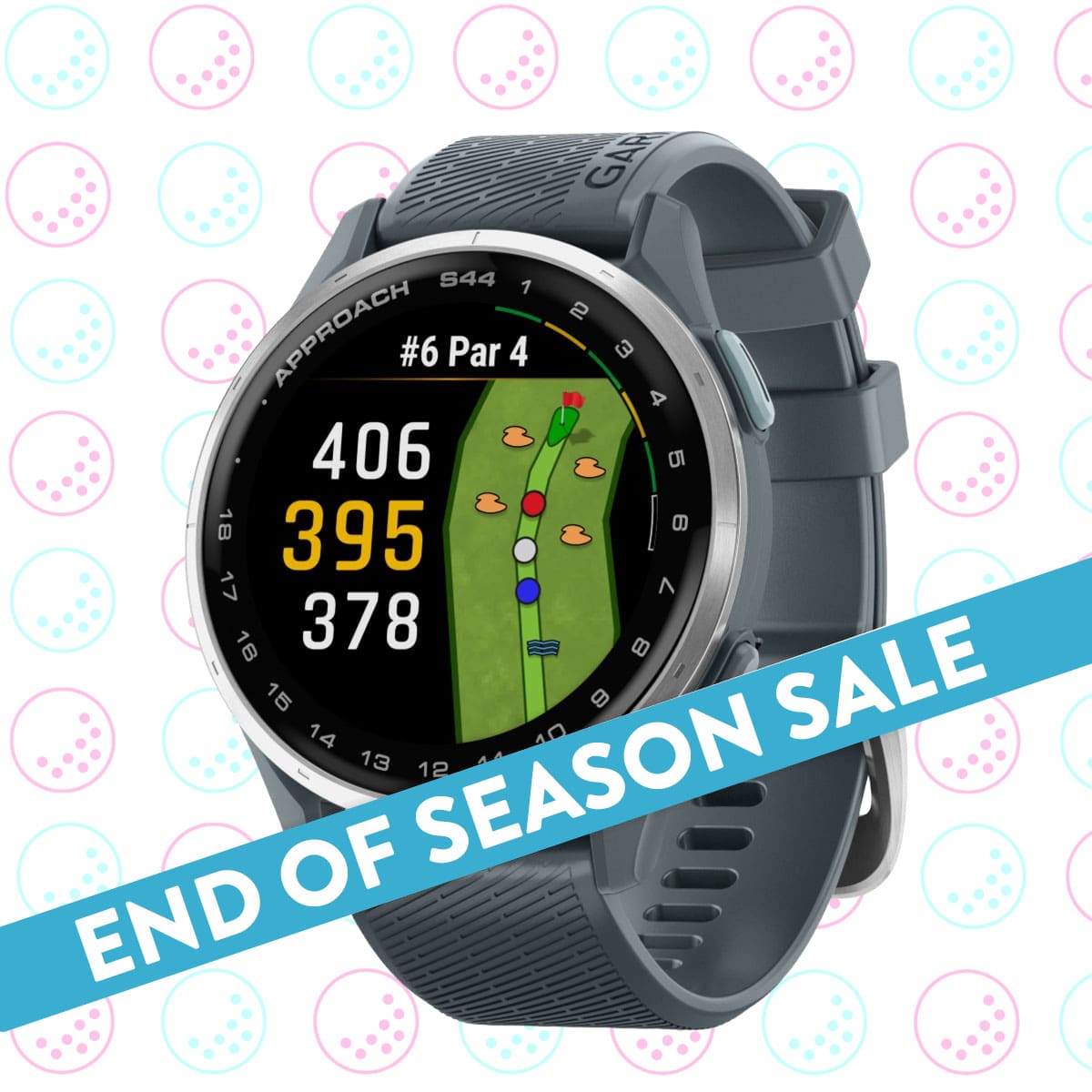 WIN GARMIN APPROACH S44 TWILIGHT WATCH #3 - Caddy Comps