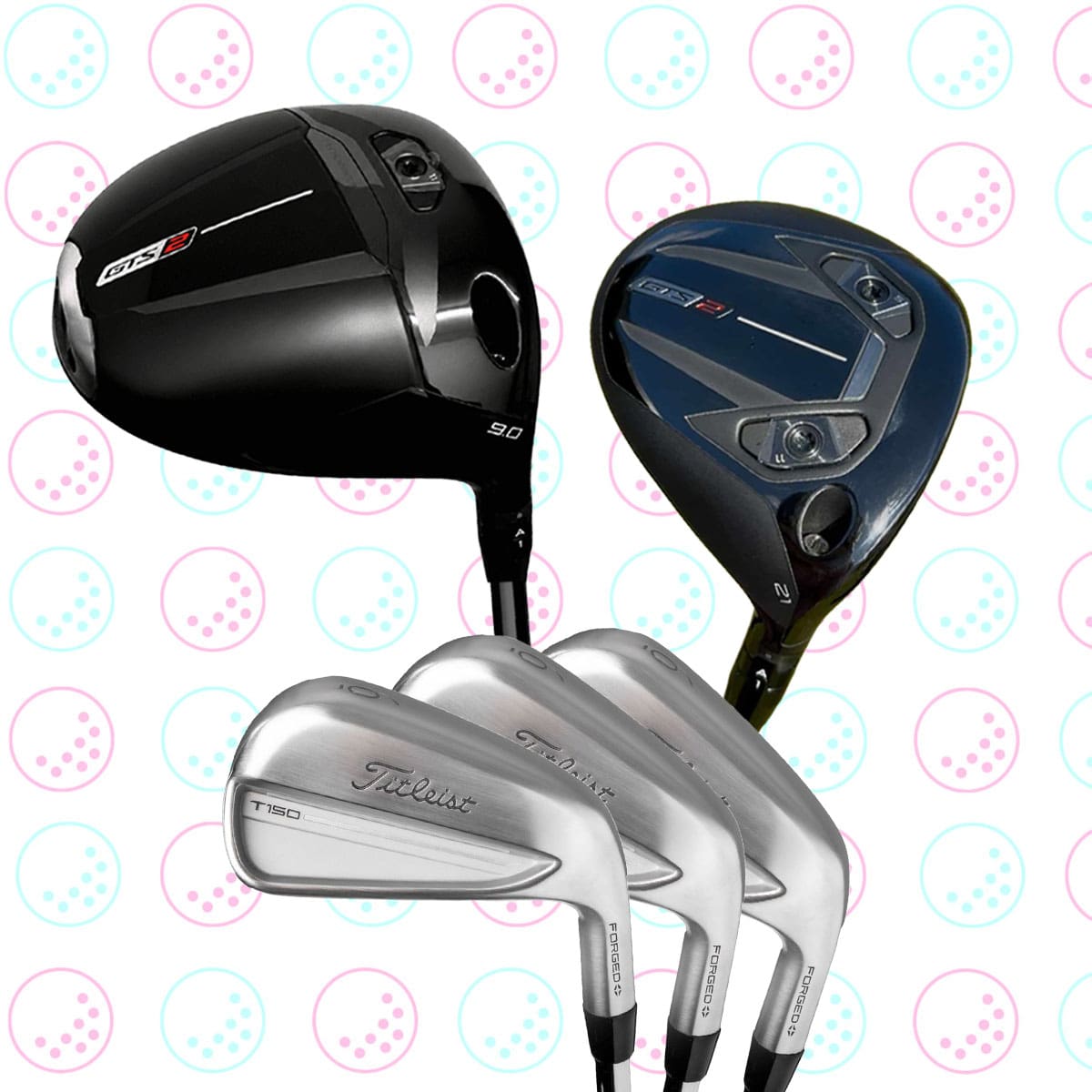 WIN 2026 TITLEIST GTS WOODS & T SERIES IRONS #9
