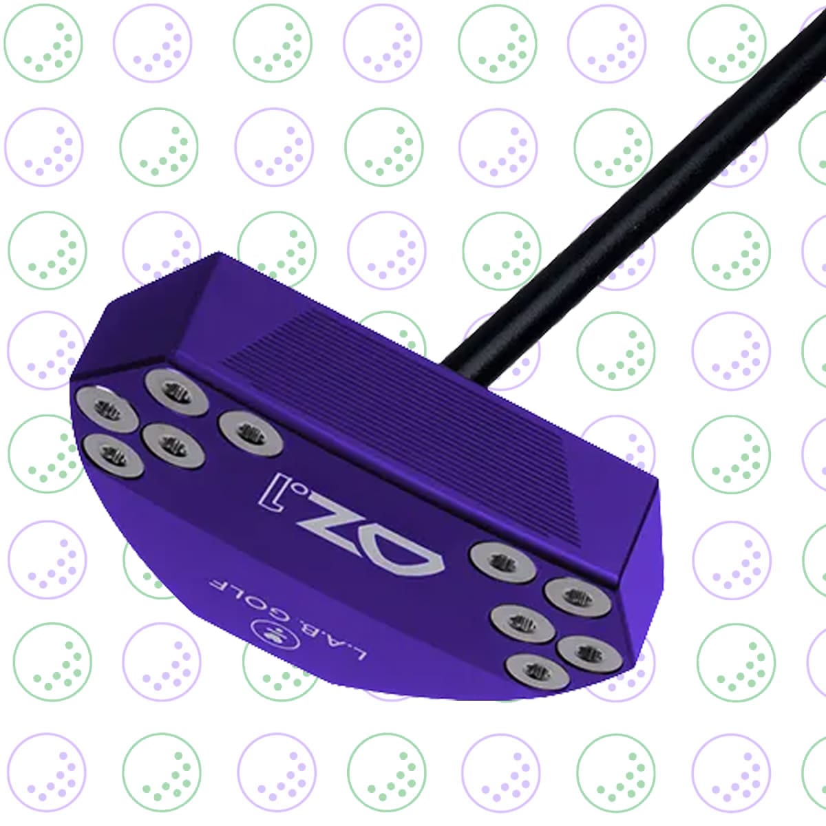 WIN CUSTOM L.A.B OZ1 PURPLE PUTTER – HALLOWEEN EDIT #1